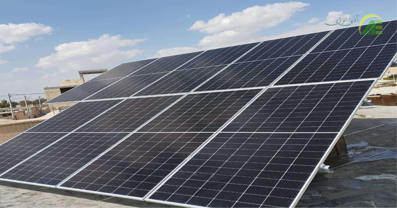 پروژه نصب سیستم خورشیدی ۵ کیلوواتی - آذین انرژی سبز ایرانیان